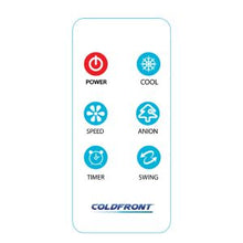 Load image into Gallery viewer, Coldfront by Tough Mama Air Cooler with Remote Control and 10L Water Tank | Model: CF-COOL1