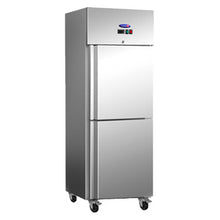 Load image into Gallery viewer, Fujidenzo 21 cu. ft. 2-Door Commercial Stainless Steel Freezer/Chiller (Dual Function) | Model: CU-221 EDF SS3