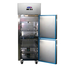 Load image into Gallery viewer, Fujidenzo 21 cu. ft. 2-Door Commercial Stainless Steel Freezer/Chiller (Dual Function) | Model: CU-221 EDF SS3