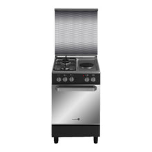 Load image into Gallery viewer, Fujidenzo 50cm Cooking Range (2 Gas + 1 Electric, Gas Oven, Rotisserie) | Model: FGR-5521VTRMB