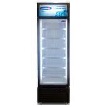 Load image into Gallery viewer, Fujidenzo 14 cu. ft. Showcase Upright Glass No Frost Freezer with Key Lock | Model: SFG-140A