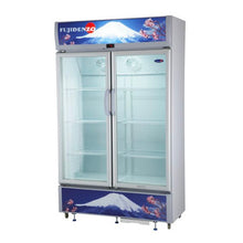 Load image into Gallery viewer, Fujidenzo 22 cu. ft. Upright Glass Chiller / Beverage Cooler with Key Lock | Model: SUD-220A