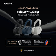 [PRE-ORDER] Sony Wireless Noise Cancelling Headphones  | Model: WH-1000XM6 (Multiple Colors Available)