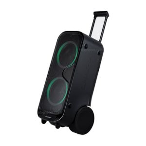 Sharp 60W RMS Portable Bluetooth Speaker with Wheels | Model: PS-955