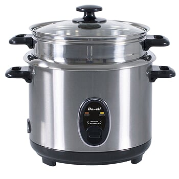 Dowell 10 Cups Rice Cooker with Steamer | Model: RC-108SS