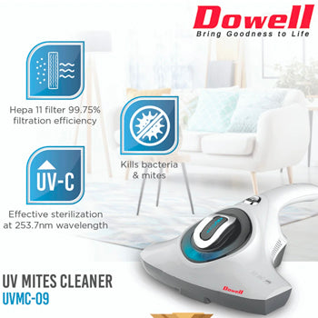 Dowell UV Mite Cleaner | Model: UVMC-09