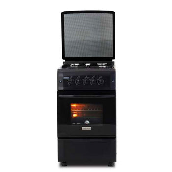 Fabriano 50cm Cooking Range (4 Gas Burners, Gas Oven) | Model: F5S40G2-BL