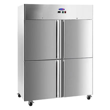 Load image into Gallery viewer, Fujidenzo 43 cu. ft. 4-Door Commercial Stainless Steel Freezer/Chiller (Dual Function) | Model: CU-443DDF SS3
