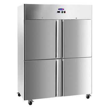 Fujidenzo 43 cu. ft. 4-Door Commercial Stainless Steel Freezer/Chiller (Dual Function) | Model: CU-443DDF SS3