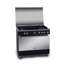 Load image into Gallery viewer, Fujidenzo 90cm Cooking Range (5 Gas Burner, Rotisserie Gas Oven) | Model: FGR-9650VTRGMB
