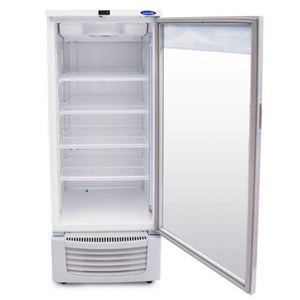 Fujidenzo 14 cu. ft. Premium Upright Glass Chiller / Beverage Cooler (Colder Temperature, Faster Cooling) | Model: SUP-142A