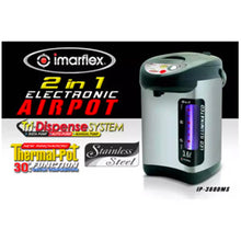 Load image into Gallery viewer, Imarflex 3.6L 2-in-1 Electric Airpot | Model: IP-360DMS
