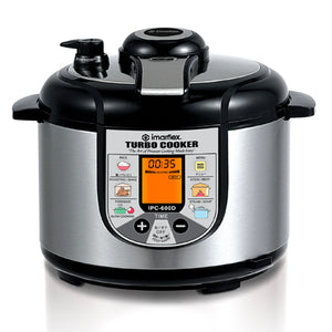Imarflex 6L Turbo Cooker Pro Pressure Cooker Model: IPC-600D