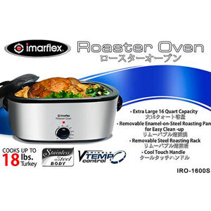 Imarflex 16-Quart Roaster Oven | Model: IRO-1600S