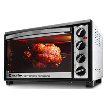 Imarflex 48L 3-in-1 Convection Oven & Rotisserie | Model: IT-480CRS