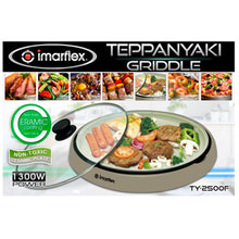 Load image into Gallery viewer, Imarflex 11&quot; Teppanyaki Griddle | Model: TY-2500F
