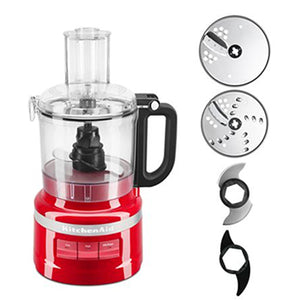 KitchenAid 7-Cup Food Processor (Empire Red) | Model: 5KFP0719PER