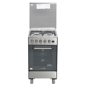 La Germania 50cm Cooking Range (3 Gas Burner + 1 Electric Hot Plate, Gas Rotisserie Oven / Electric Grill) | Model: FS5031 21XR