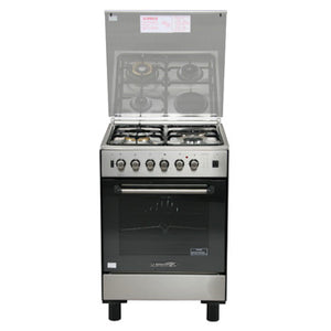 La Germania 60cm Cooking Range (3 Gas Burner + 1 Electric Hot Plate, Convection Oven) | Model: FS6031 60XT
