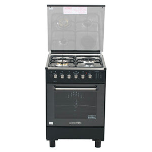 La Germania 60cm Cooking Range (3 Gas Burner + 1 Electric Hot Plate, Gas Oven, Gas Grill with Rotisserie) | Model: FS6031 31BTR