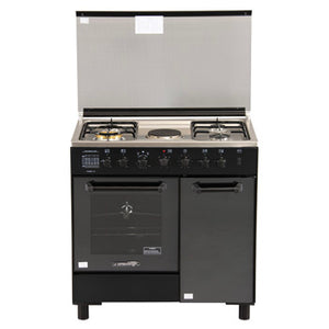 La Germania 84cm Cooking Range (4 Gas Burner + 1 Electric Hot Plate, Gas Oven, Gas Grill) | Model: FS8041 30BTR