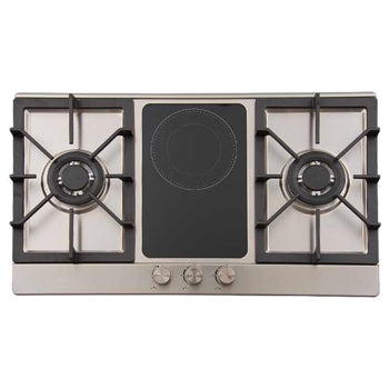 La Germania 90cm Built-in Hob Cooktop with Gas Double Flame