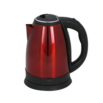 Markes 1.8L Electric Kettle with Stainless Steel Body (Red) | Model: MEK-1803RT