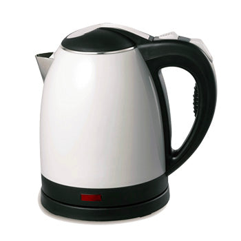 Markes 1.8L Electric Kettle with Cool Touch Body (White) | Model: MEK-CT1881GT