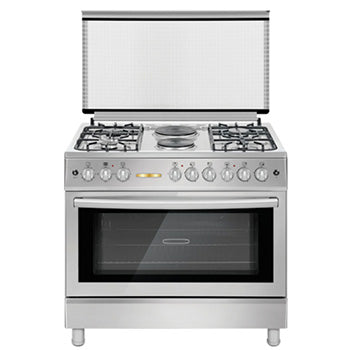 Markes Maximus 90cm Cooking Range (4 Gas Burner + 2 Electric Hot Plate ...