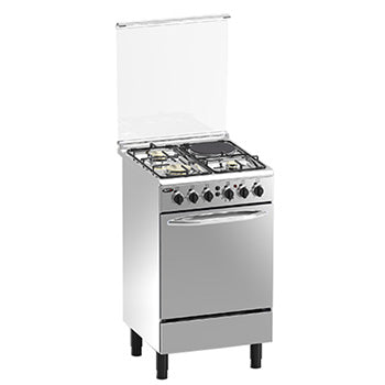 Markes 50cm Cooking Range (3 Gas Burner + 1 Electric Hot Plate, Gas Oven, Stainless) | Model: MRGS50