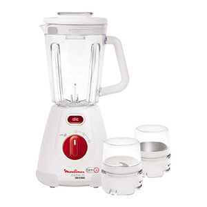 Moulinex 2L Double Clic Blender with Triple'Ax Technology | Model: LM237125