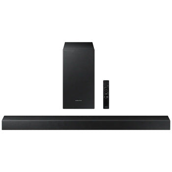Samsung 2.1ch Soundbar with Dolby Audio and Wireless Subwoofer | Model: HW-T450