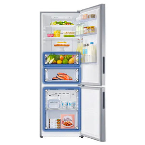 Samsung 10.9 cu. ft. Bottom Freezer Two Door No Frost Inverter Refrigerator | Model: RB30N4020S9