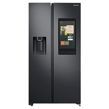 Samsung 23.2 cu. ft. Family Hub Side by Side with Smart Things Connectivity No Frost Inverter Refrigerator | Model: RS64T5F01B4