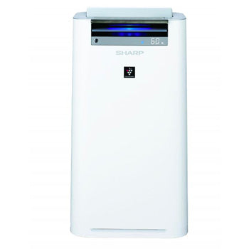 Sharp Plasmacluster Ion Air Purifier with HEPA Filter and Humidifier (38 sqm) | Model: KC-G50E-W