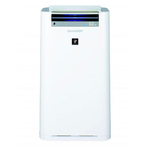 Sharp Plasmacluster Ion Air Purifier with HEPA Filter and Humidifier (48 sqm) | Model: KC-G60E-W