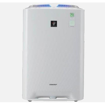 Sharp Plasmacluster Ion Air Purifier with HEPA Filter and Humidifying Function (59 sqm) | Model: KC-ZS80P-W