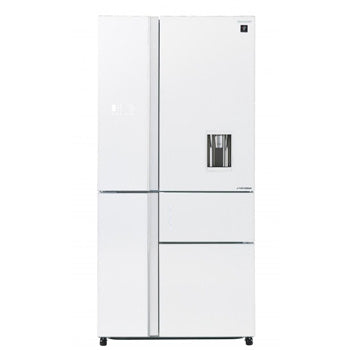 Sharp 26.8 cu. ft. 5 Door French Door Inverter Refrigerator | Model:  SJ-FTW23BVP-WH