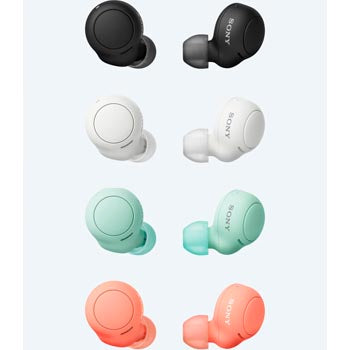 Sony WF-C500 Truly Wireless In-Ear Bluetooth Earbud Headphones - Coral