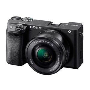Sony a6400 E-mount camera with APS-C Sensor + 16-50 mm Power Zoom Lens (Black) | Model: ILCE-6400L/B (Kit)