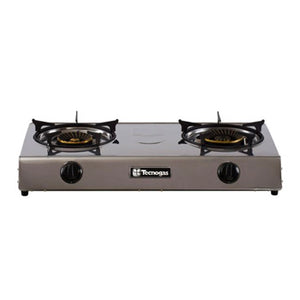 Tecnogas Double Burner Gas Stove (Full Stainless Steel) | Model: GS200BCSS