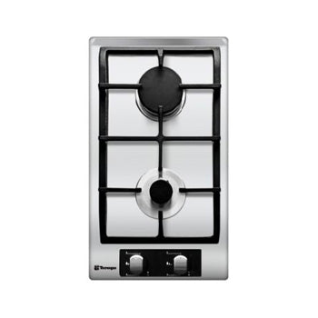 Tecnogas 30cm Built-in Hob (2 Gas Burners, Stainless Steel 304) | Model: TBH3020CSS