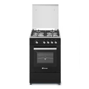 Tecnogas 50cm Cooking Range (4 Gas Burners, Gas Oven + Gas Grill with Rotisserie) | Model: TFG5040CRVBC