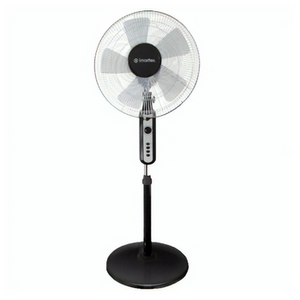 Imarflex 16" Stand Fan with Timer (Black) | Model: IF-355T-B