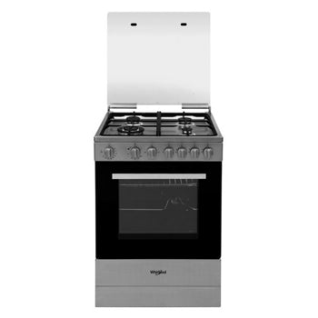 Whirlpool 60cm Cooking Range (4 Gas Burners, Gas Oven / Electric Grill) | Model: AEG640 IX