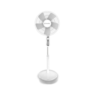 Imarflex 16" Stand Fan with Timer (White) | Model: IF-355T-W