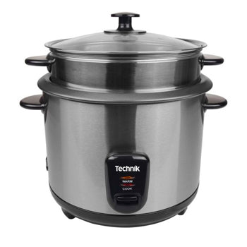 Technik 1.8L 10 Cups Rice Cooker | Model: TRC184SSN – METRO PLAZA THE ...